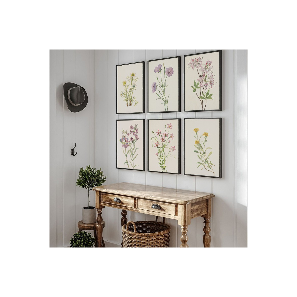 Комплект постеров "Botanical. Flowers"