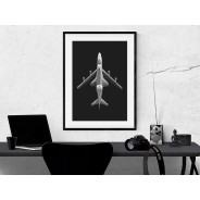 Постер "Space Shuttle Endeavor Mounted On 747 - 2008"