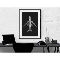Постер "Space Shuttle Endeavor Mounted On 747 - 2008"