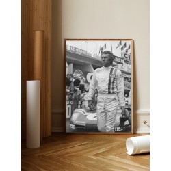 Постер "Король крутости. Стив МакКуин"