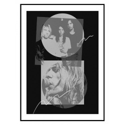 Комплект постерів в рамках "Nirvana"