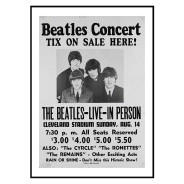 Комплект постеров в рамках "The Beatles"