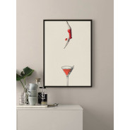 Постер "Cocktail jump"