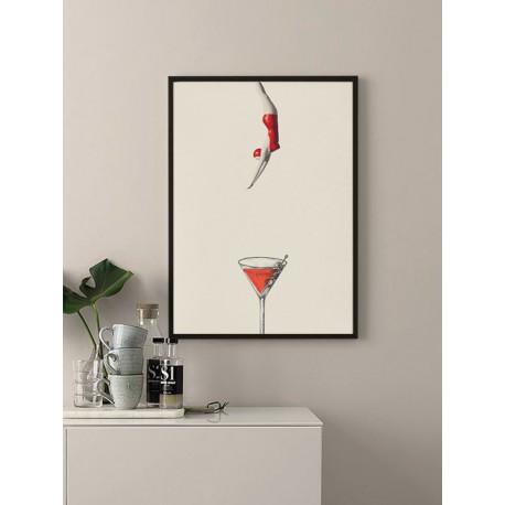Постер "Cocktail jump"