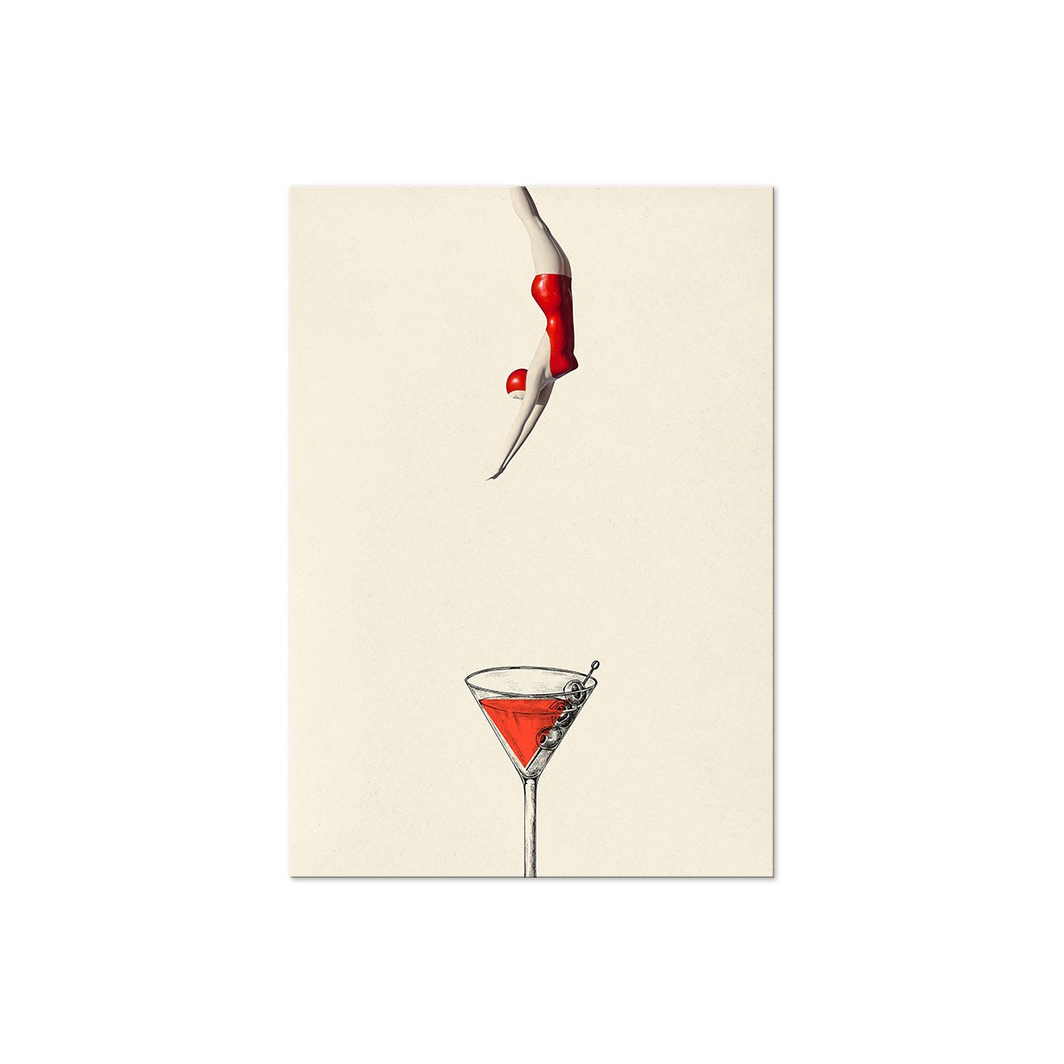 Постер "Cocktail jump"