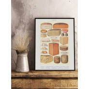 Постер "Cheese. Mrs. Beeton's Cookery Book"