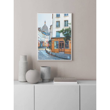 Постер "France, Paris, cafe Montmartre"