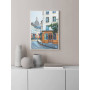 Постер "France, Paris, cafe Montmartre"