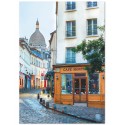 Постер "France, Paris, cafe Montmartre"