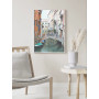 Постер "Canal with gondola, Venice, Italy"