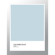 Комплект постеров в рамках "Columbia blue"