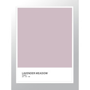 Постер "Lavender meadow. Pantone"