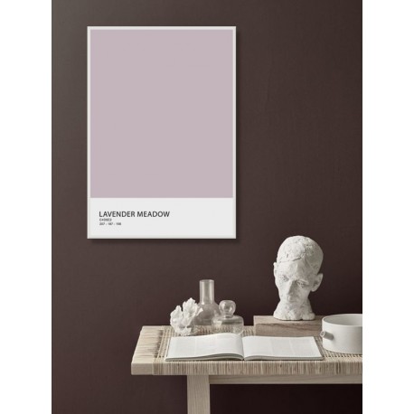 Постер "Lavender meadow. Pantone"