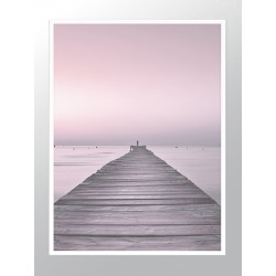 Постер "Лавандовый закат"