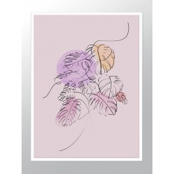 Постер "Leaves Boho Art"