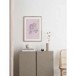 Постер "Leaves Boho Art"