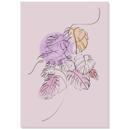 Постер "Leaves Boho Art"