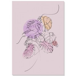 Постер "Leaves Boho Art"