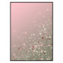 Постер "Rose confetti ombre"
