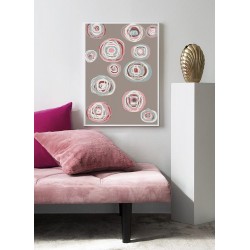 Постер "Blueberry Marshmallows Art"