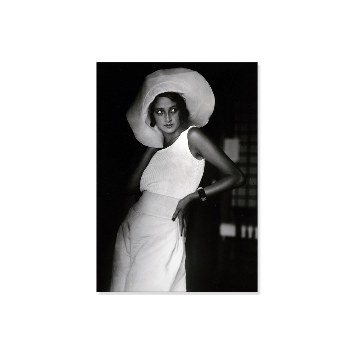 Постер "Рене Биарриц, 1930. Фотограф Жак Анри Лартиг"