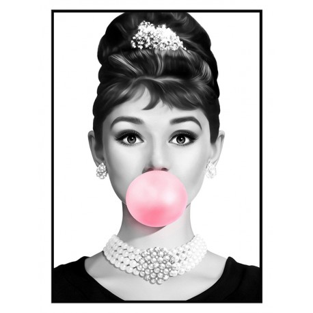 Комплект постеров в рамках "Pink bubble"