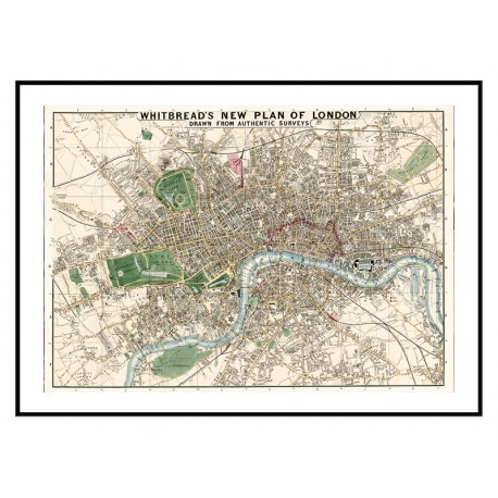 Постер "Plan Of London"
