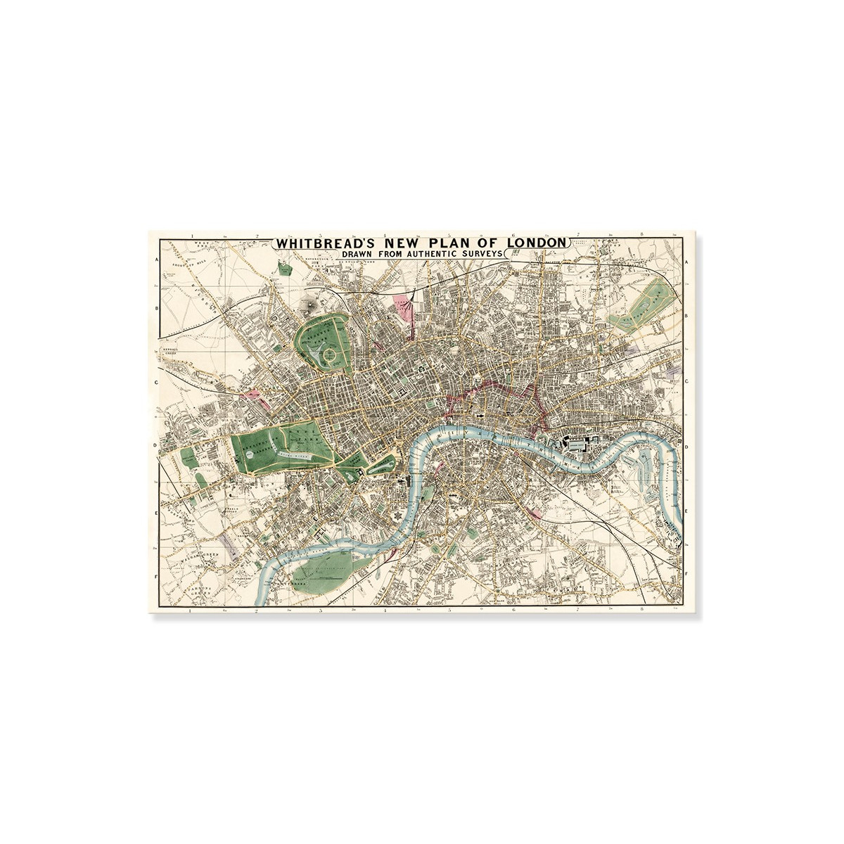 Постер "Plan Of London"