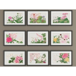 Постер "Цветок лиры и маргаритка. Конан Танигами.1917"