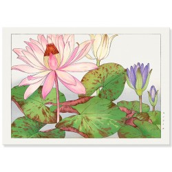 Постер "Египетская голубая кувшинка. Конан Танигами.1917"