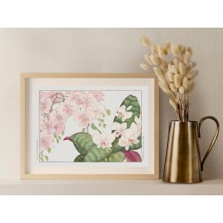 Постер "Винтажная орхидея. Конан Танигами. 1917"