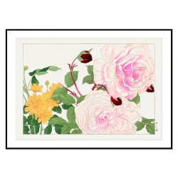 Постер "Винтажная роза. Конан Танигами. 1917"