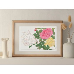 Постер "Винтажная роза. Конан Танигами. 1917"