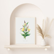 Постер "Botanical flowers"