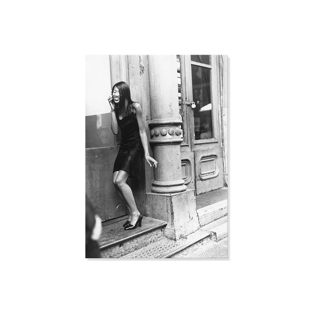 Постер "Наоми Кэмпбелл в Нью-Йорке. American Vogue, 1995. Фотограф Артур Элгорт"