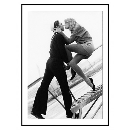 Постер "Ума Турман и Билли, 1987. Фотограф Артур Элгорт"