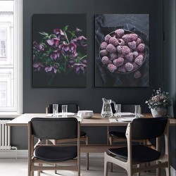 Комплект постеров в рамках "Purple"