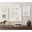 Комплект постеров в рамках "Abstract Japanese. Taguchi Tomoki"