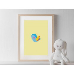 Постер "Птичка"