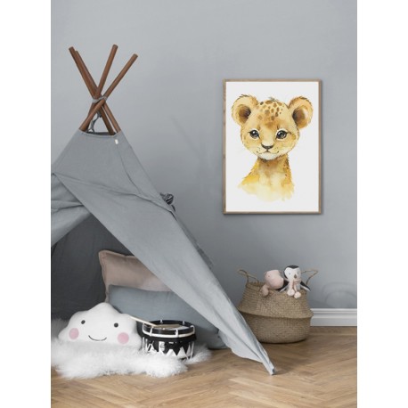 Постер "Little Baby Animals Safari"