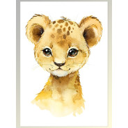 Постер "Little Baby Animals Safari"