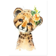 Постер "Little Baby Animals Safari"