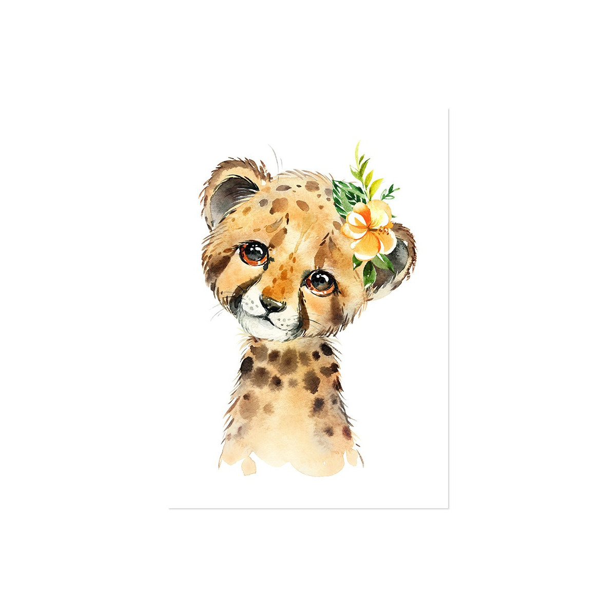 Постер "Little Baby Animals Safari"
