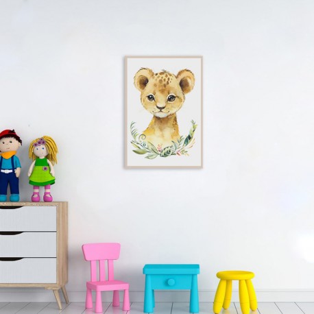 Постер "Little Baby Animals Safari"