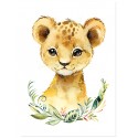 Постер "Little Baby Animals Safari"