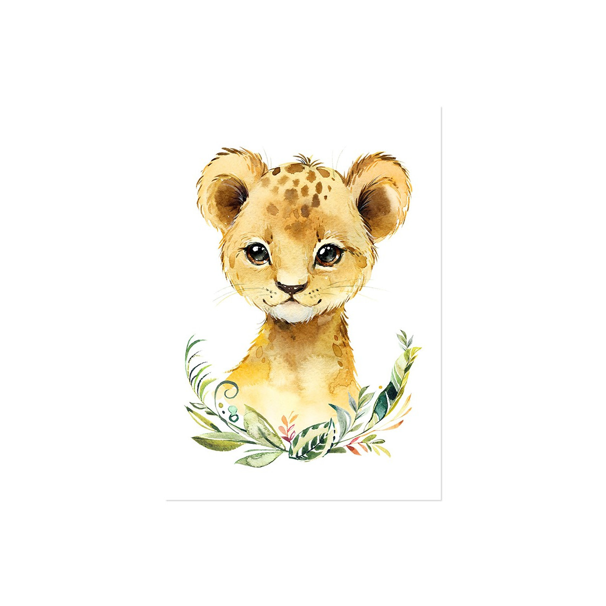 Постер "Little Baby Animals Safari"