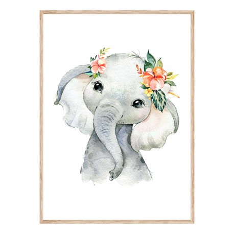 Постер "Little Baby Animals Safari"