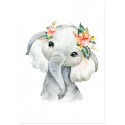 Постер "Little Baby Animals Safari"