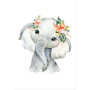 Постер "Little Baby Animals Safari"