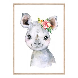 Постер "Little Baby Animals Safari"
